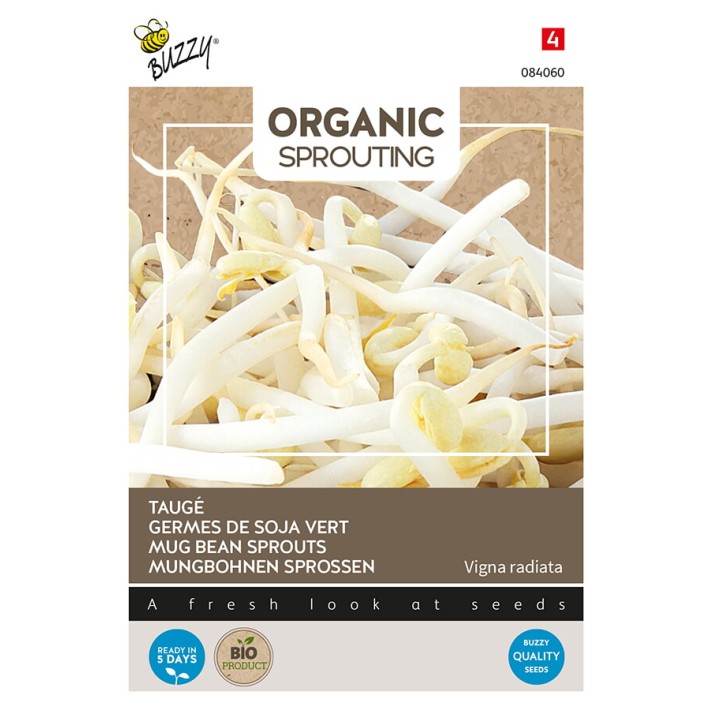 Buzzy® Organic Sprouting de soja vert (BIO)