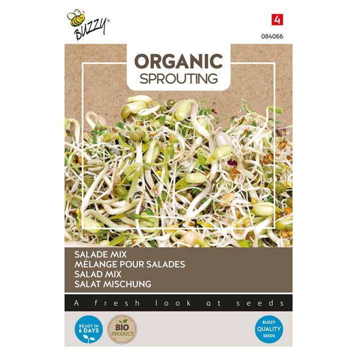 Buzzy® Organic Sprouting de Salad (BIO)