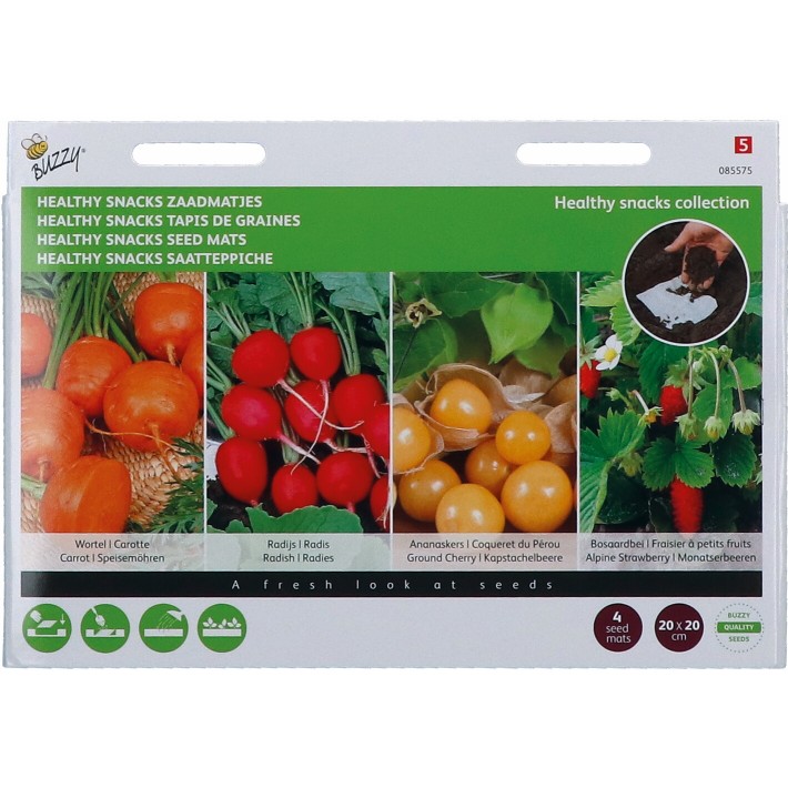 Buzzy® Tapis de Graines Healthy Snacks