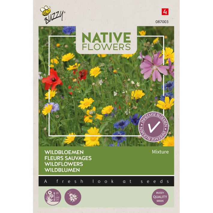 Buzzy® Native Flowers, Mélange de fleurs sauvages