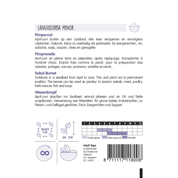 Horti Tops® Pimprenelle