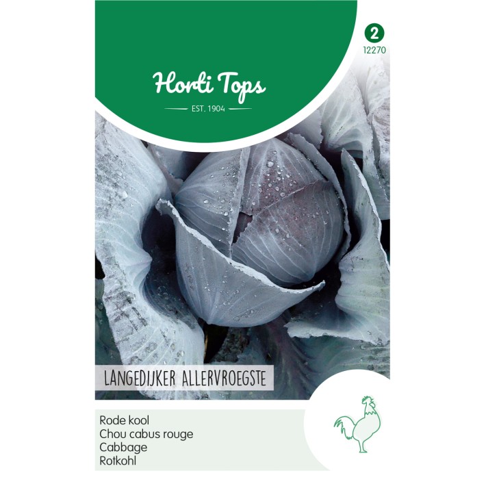 Horti Tops® Chou cabus rouge Langedijker Allervroegste