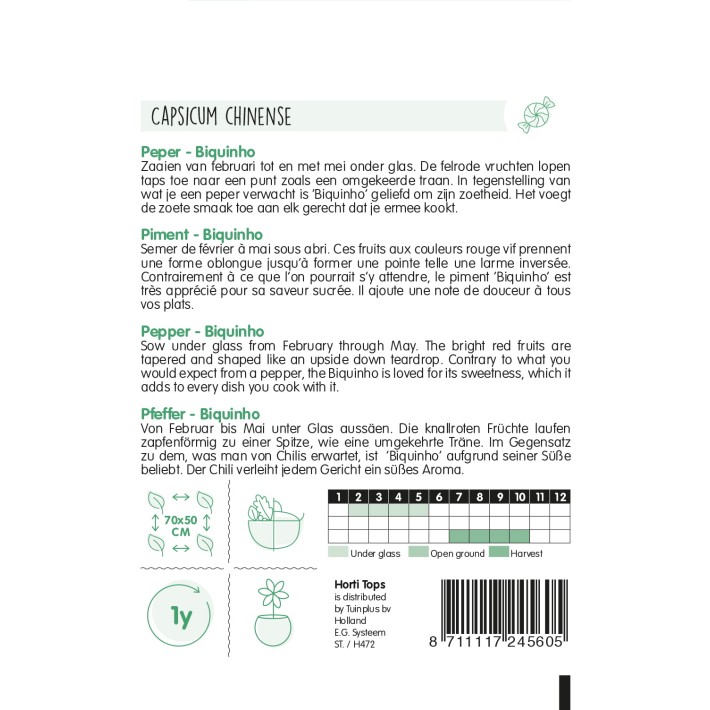 Horti Tops® Piment Biquinho