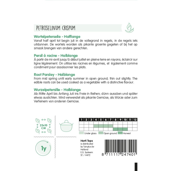 Horti Tops® Persil à Racines