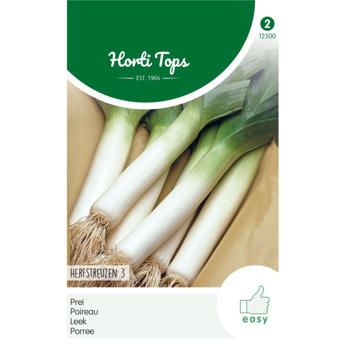 Horti Tops® Poireau Herfstreuzen 3, type d'Elbeuf