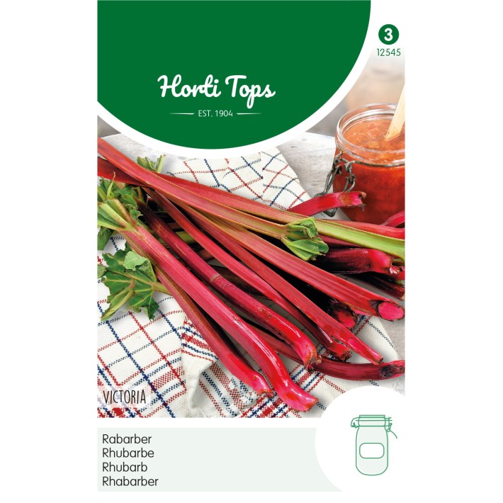 Horti Tops® Rhubarbe (Rheum Undulatum) Victoria