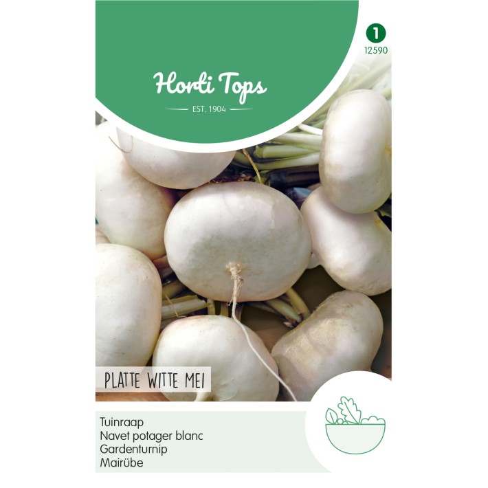 Horti Tops® Gardenturnip Early flat white