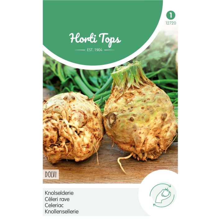 Horti Tops® Céleri rave Dolvi - Géant de Prague amel.