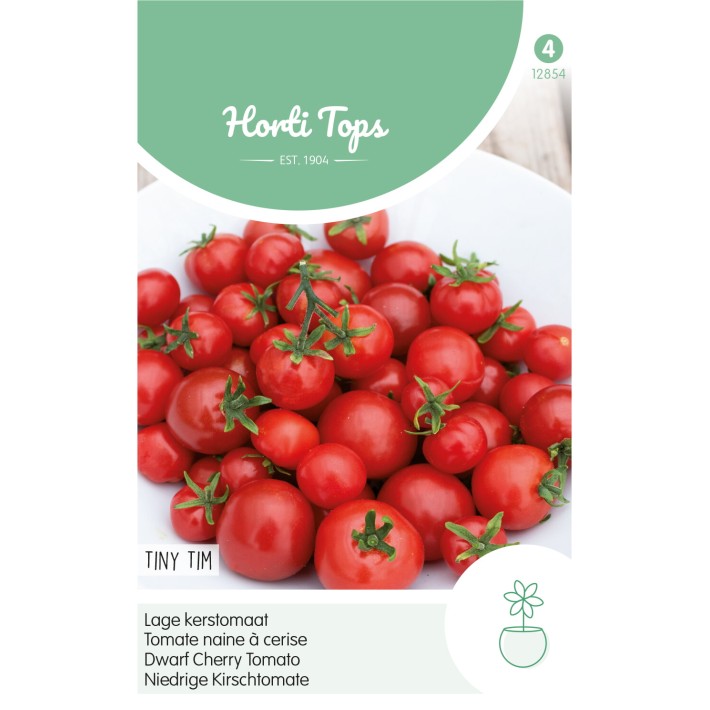 Horti Tops® Tomato Tiny Tim, Bush Small Fruited Cherry