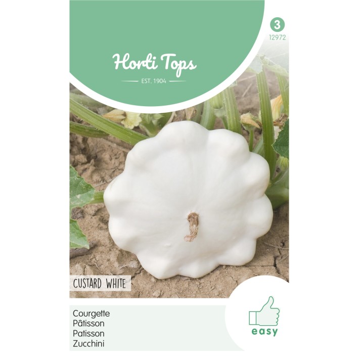 Horti Tops® Patisson Custard White