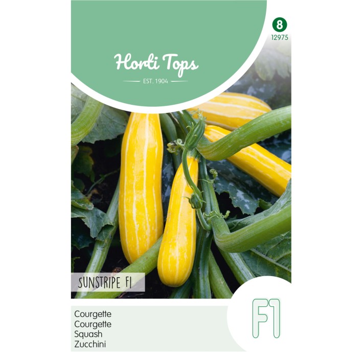 Horti Tops® Courgette Sunstripe F1, jaune