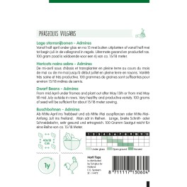 Horti Tops® Haricot nain sabre Admires, 25g