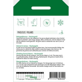 Climbing French Beans Neckargold, 100g