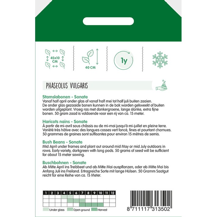 Bushbeans Sonate, 50g