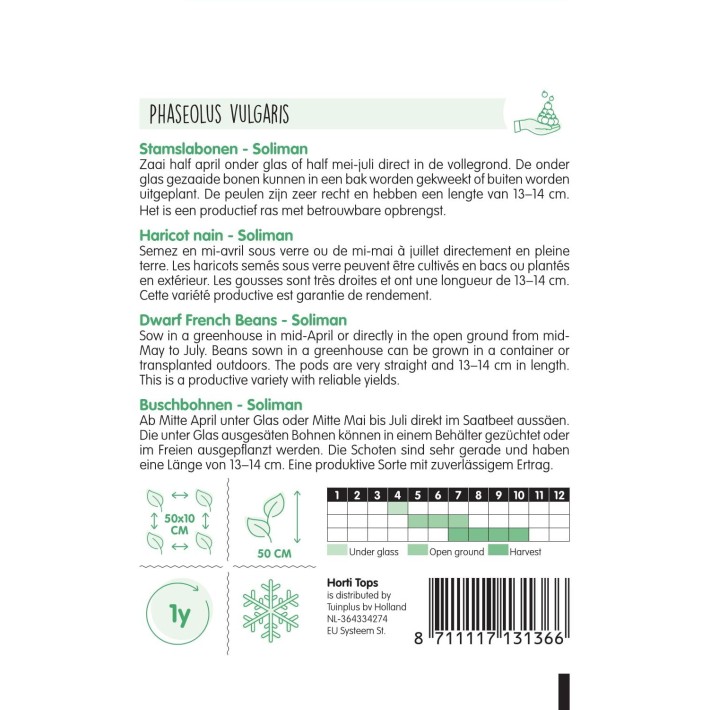 Horti Tops® Haricot nain Soliman