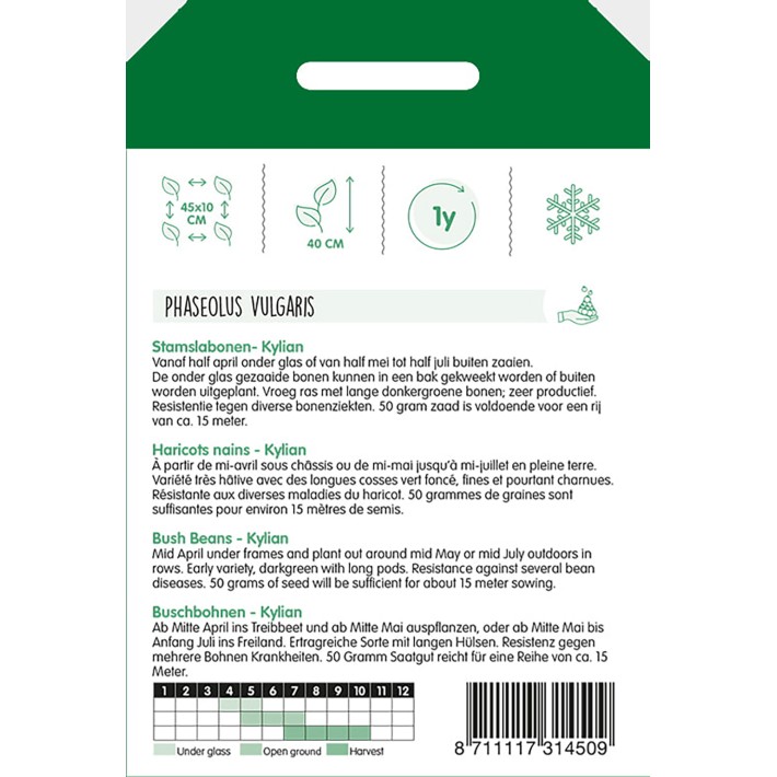 Bush Beans Kylian, 50g