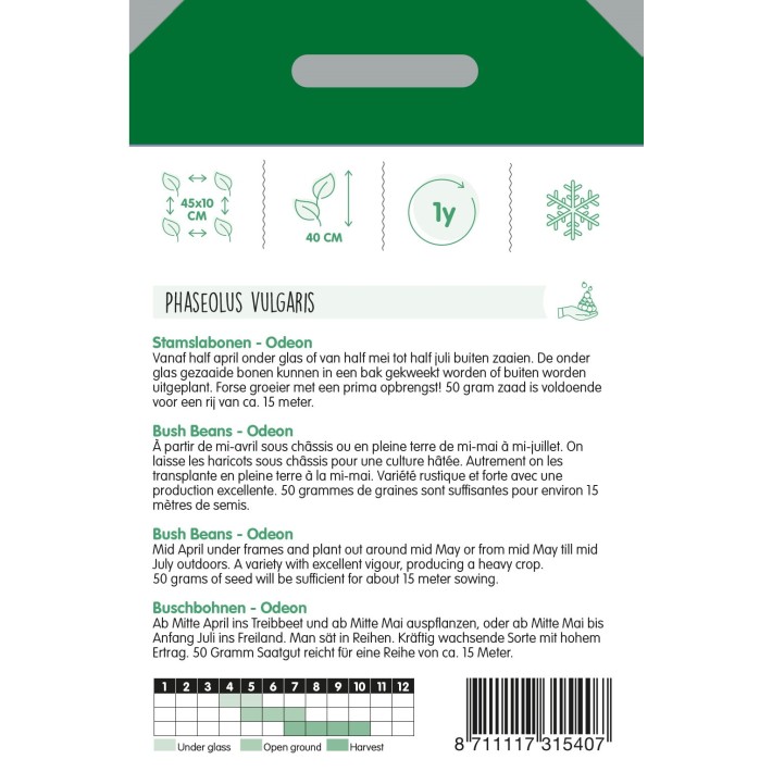 Bushbeans Odeon, 50g