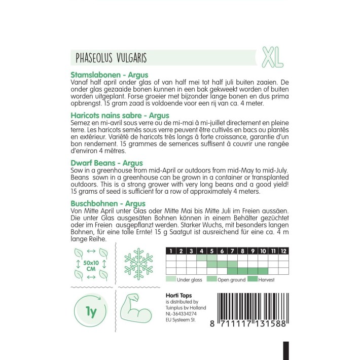 Horti Tops® Haricot vert Argus