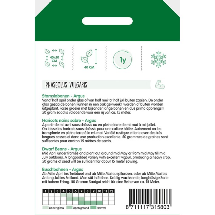 Bushbeans Argus, 50g