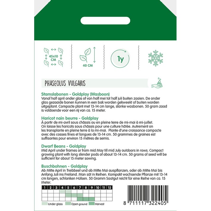 Bushbeans Goldplay, 50g