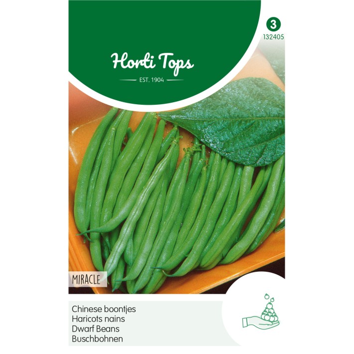 Horti Tops® Haricot nain Miracle à cosse fine, 25g