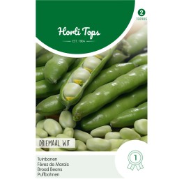 Horti Tops® Broad Beans Threefold White, 20g