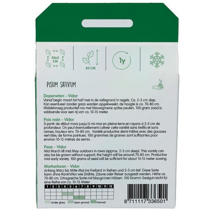 Pois nains Vada, 100g