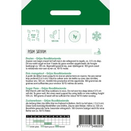 Zuckererbsen Graue Buntbluehende, 100g