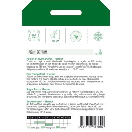 Zuckererbsen Heraut (Verb.Heinrich), 100g