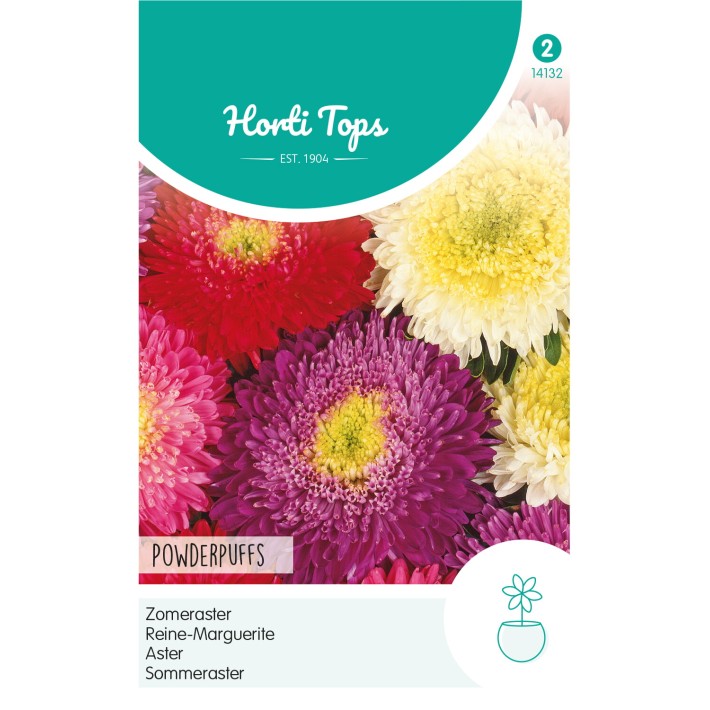 Horti Tops® Callistephus Chin. Bouquet Powderpuffs Mxd