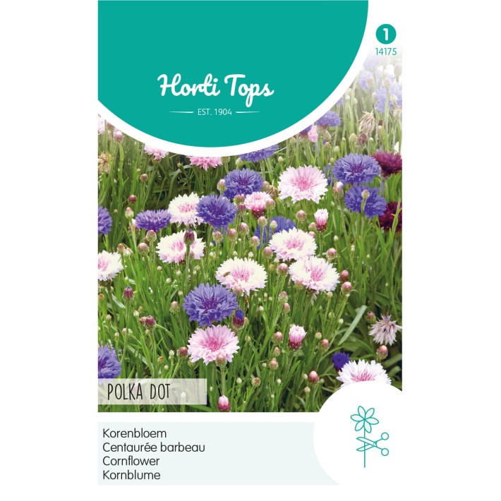 Horti Tops® Centaurea Cyanus Polka Dot Nain Varie