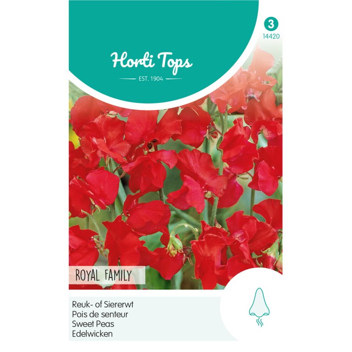 Horti Tops® Lathyrus Odoratus Royal Family Scarlet