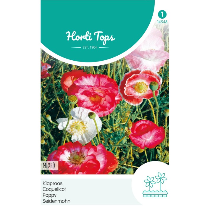 Horti Tops® Papaver Rhoeas Shirley Double Varie