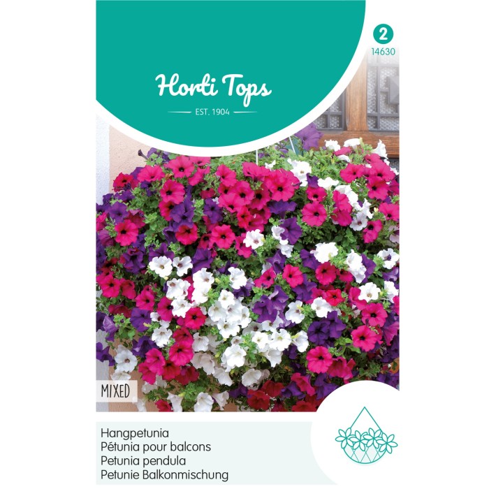 Horti Tops® Pétunia pendula à balcons, varié