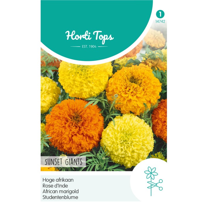 Horti Tops® Tagetes Erecta Double Crackerjack Varie