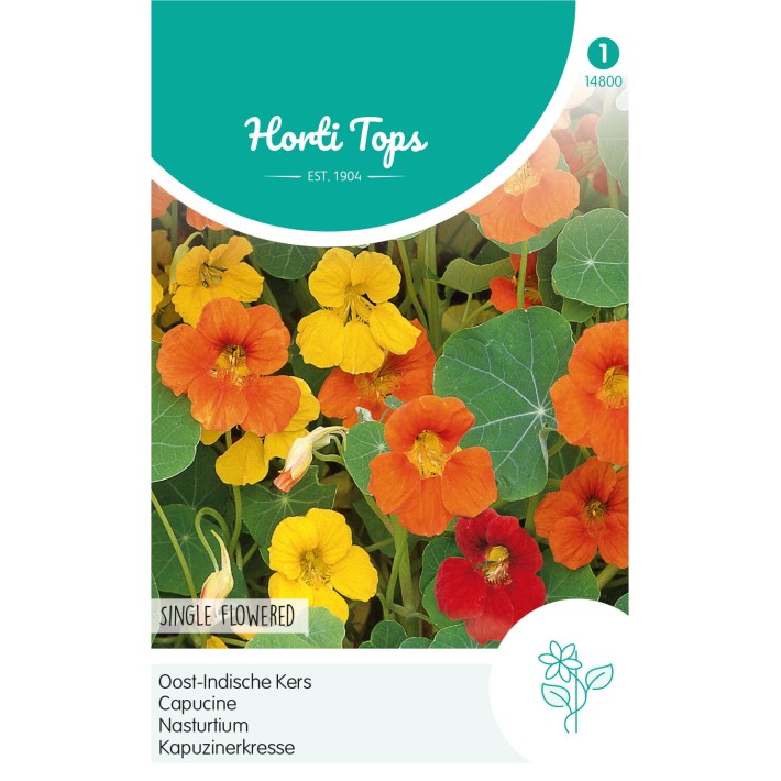 Horti Tops® Capucine grande à fleur simple variée