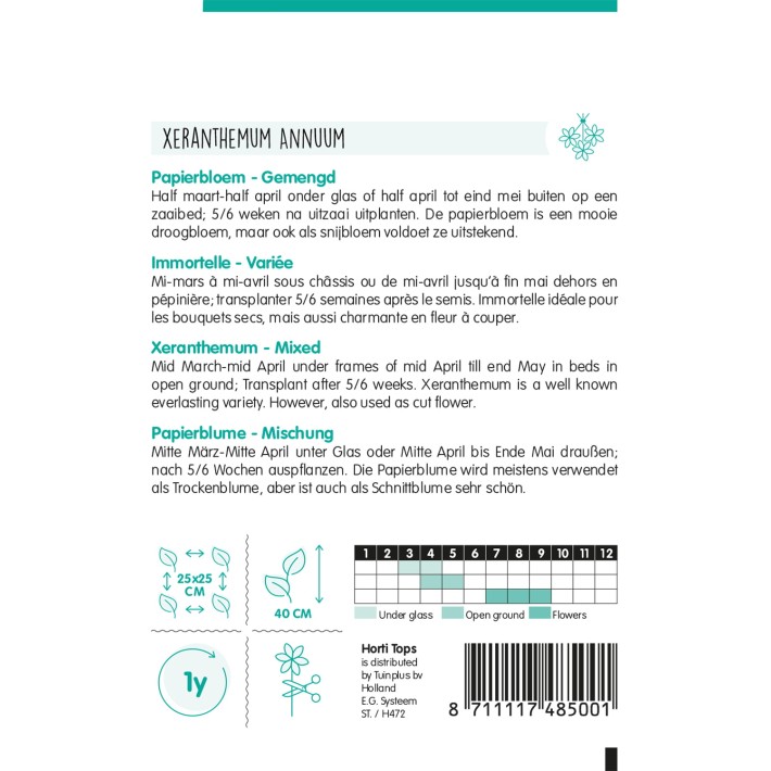 Horti Tops® Everlasting, Immortelle mixed