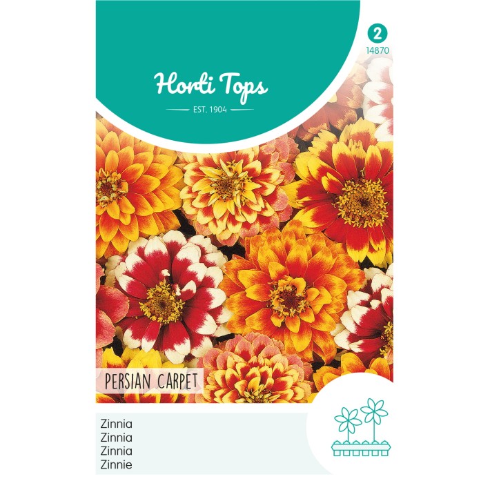 Horti Tops® Zinnia Haageana Tapis Persan Variee