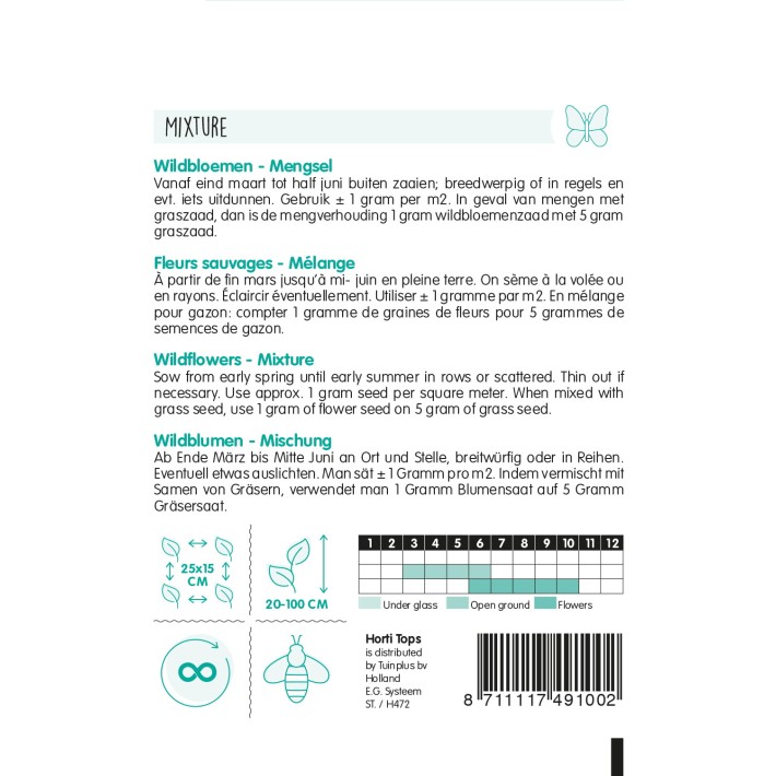 Horti Tops® Wildflower mixture