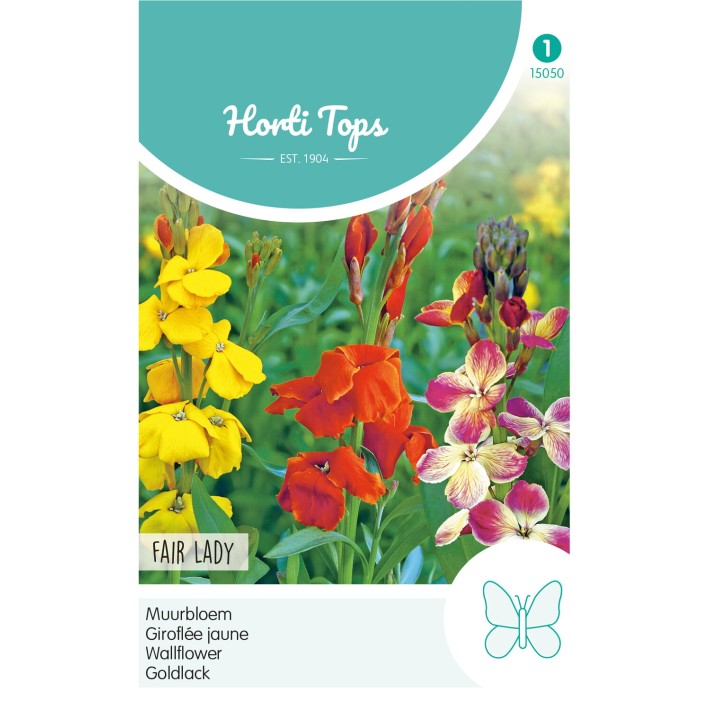 Horti Tops® Cheiranthus Cheirii Single Fair Lady Mixed