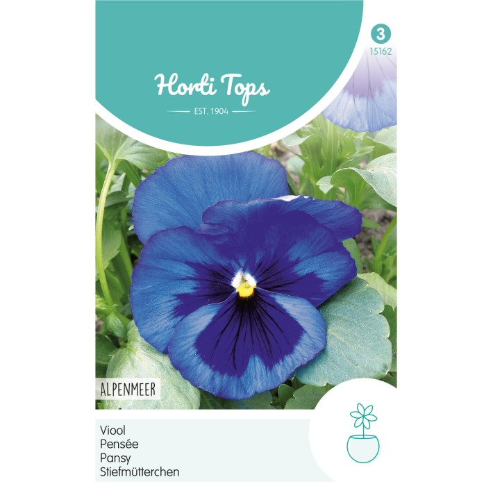 Horti Tops® Viola Wittr. Swiss Giants Blue With Blotch
