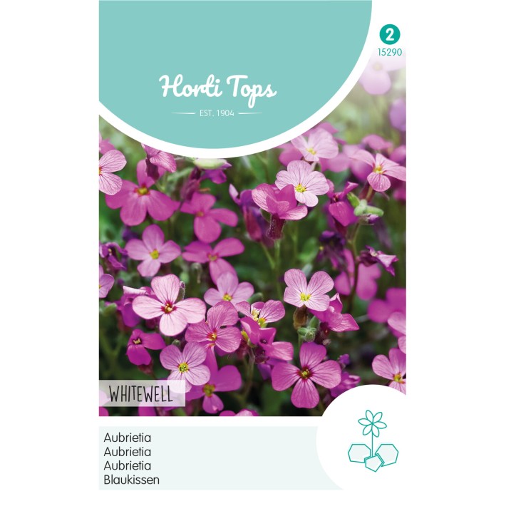 Horti Tops® Aubrietia Hybr. Grfl Whitewell Gem, Bleu F.