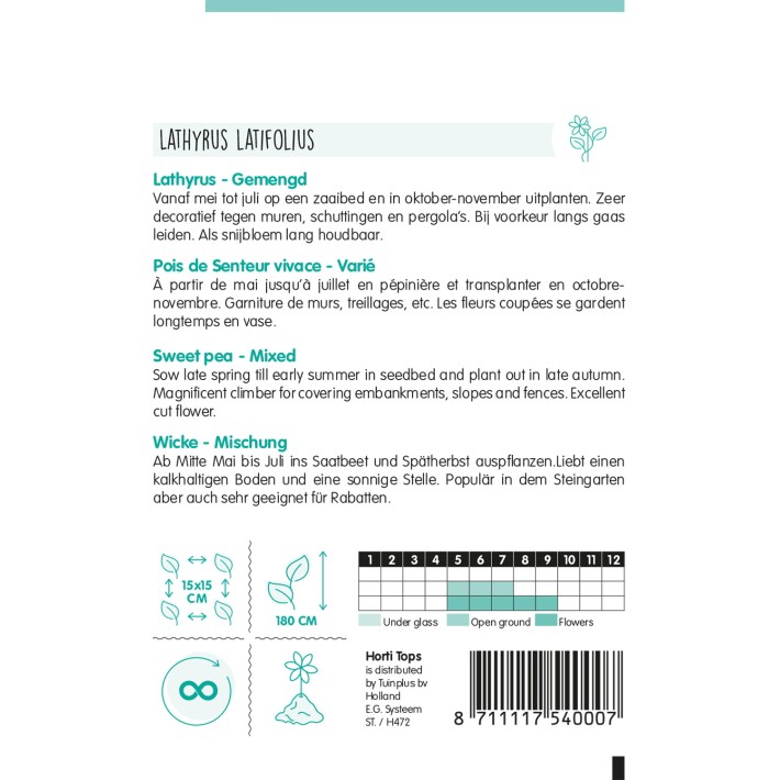 Horti Tops® Pois Vivace Latifolius Varie