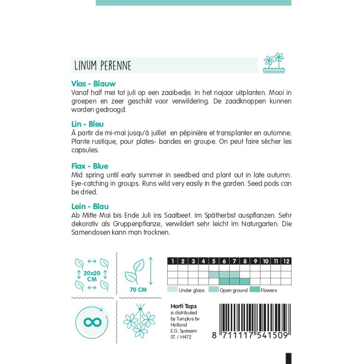 Horti Tops® Linum Perenne Bleu (Lin Vivace)
