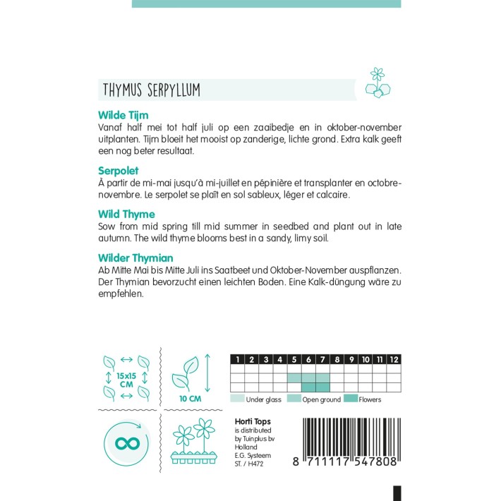 Horti Tops® Thymus serpyllum