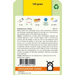 Oranjeband® Climbing French Beans Rakker, 100g