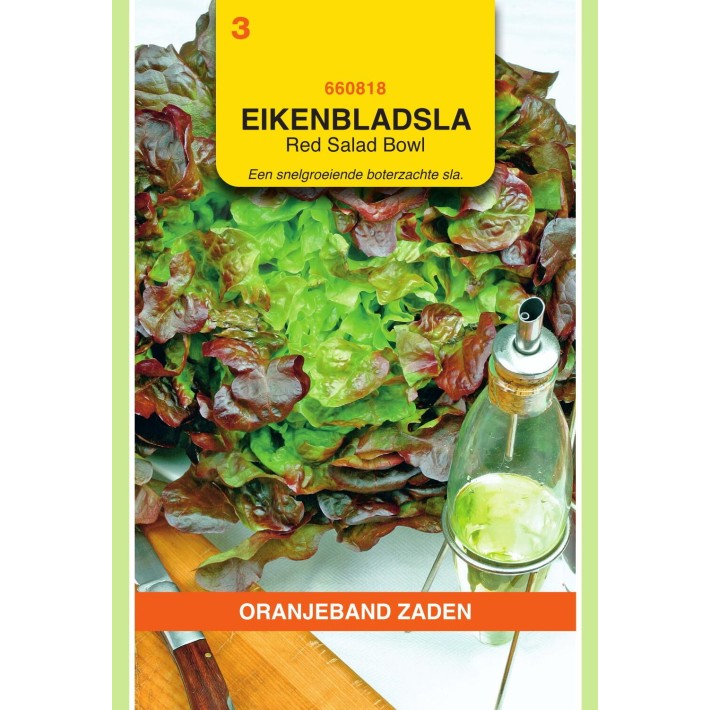 Oranjeband® Laitue à couper Salad Bowl rouge