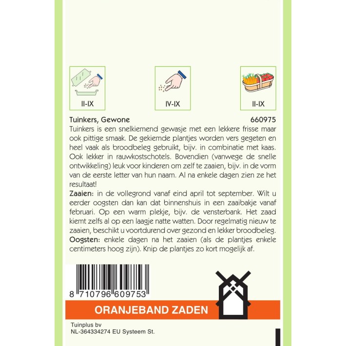 Oranjeband® Garden cress