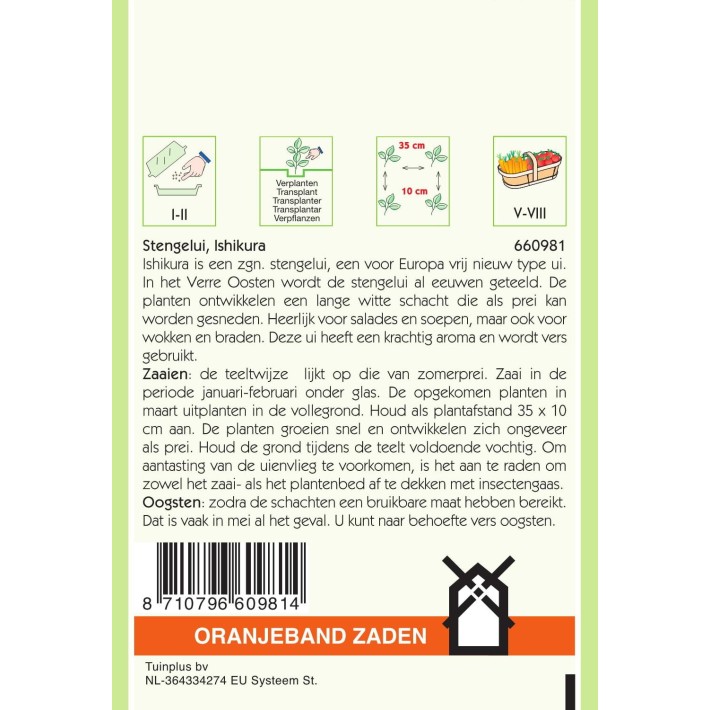 Oranjeband® Onion -Bunching Var.-Ishikura Long