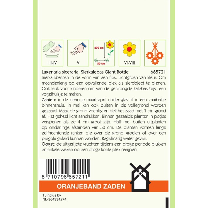 Oranjeband® Lagenaria siceraria - Bottle Gourd
